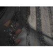 GITANA GEORGETTE LUREX NERO - D15