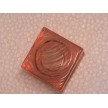 CALAMITA QUADRATA STOCK 1 ROSA MM. 30 X 30