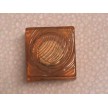 CALAMITA QUADRATA STOCK 1 RUGGINE MM. 30 X 30