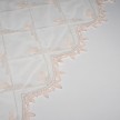 PIZZO 25 BIANCO SETA E ROSA