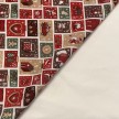 TESSUTO COTONE FANTASIA NATALE AVVENTO H.140 CM