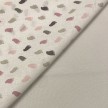 TESSUTO FANTASIA PIEDINI ROSA