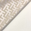 TESSUTO JACQUARD LABIRINTO FONDO BEIGE