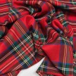 TESSUTO SCOZZESE STRETCH 5201/015 ROSSO - D19