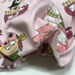 SCAMPOLO CM 200X280 TESSUTO COTONE FUNNYLAND ROSA