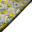 SCAMPOLO CM 290X150 TESSUTO PANAMA TOVAGLIA FANTASIA LIMONI