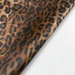 TESSUTO RASO CARNEVALE LEOPARDATO