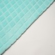 SCAMPOLO CM 40X150 PILE CINIGLIATO ROMBI VERDE ACQUA