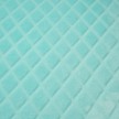 SCAMPOLO CM 40X150 PILE CINIGLIATO ROMBI VERDE ACQUA