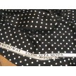 SCAMPOLO CM 65X140 BROADWAY SATIN NERO POIS BIANCO