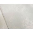 SCAMPOLO CM 120X340 JACQUARD MALLA BIANCO SETA