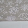 SCAMPOLO CM 110X150 TESSUTO FIOCCHI DI NEVE NATALE