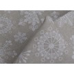 SCAMPOLO CM 110X150 TESSUTO FIOCCHI DI NEVE NATALE