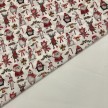 TESSUTO COTONE FANTASIA AMICI DEL NATALE