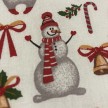 TESSUTO COTONE FANTASIA AMICI DEL NATALE
