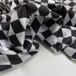 TESSUTO RASO CARNEVALE ROMBI