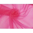 SCAMPOLO CM 35X150 TULLE MADREPERLA FUXIA FLUO