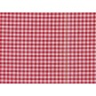 SCAMPOLO CM 25X150 TESSUTO ZEPHIR mm 3x3 ROSSO