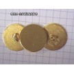 S54 BOTTONE ORO SATINATO