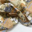 TESSUTO COTONE FANTASIA CONIGLIETTI/ORSETTI BEIGE