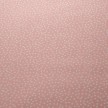 TESSUTO COTONE POIS BIANCHI - FONDO ROSA