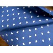 PANNOLENCI STAMPATO L529 BLUETTE CUORI BIANCHI