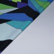 LYCRA NEON GEOMETRIA BLU